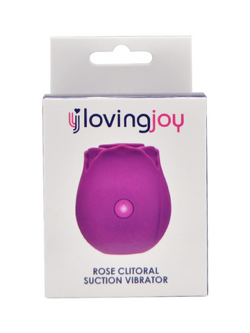 Loving Joy Rose Clitoral Suction Vibrator from Nice 'n' Naughty