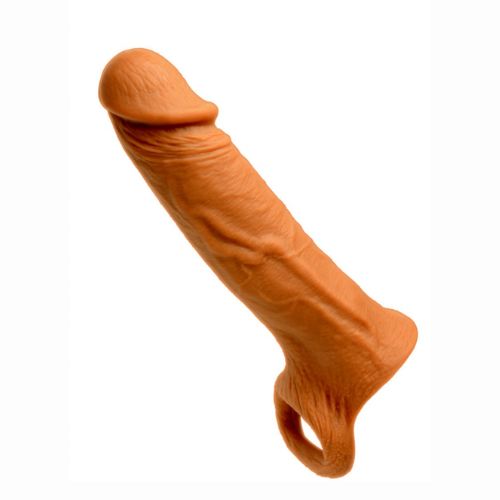 M&K Boner Cock Sheath Light Skin Tone Silicone from Nice 'n' Naughty