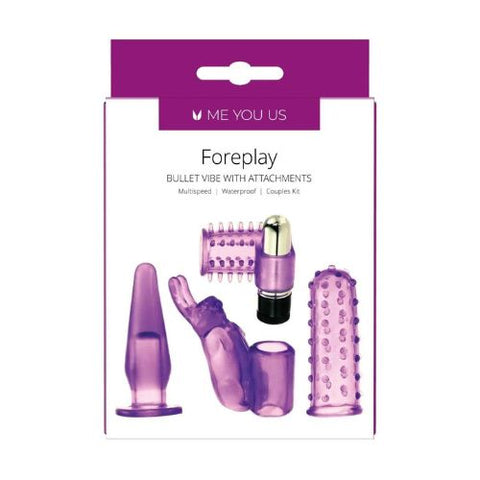 Me You Us 4 Play Couples Kit Purple from Nice 'n' Naughty