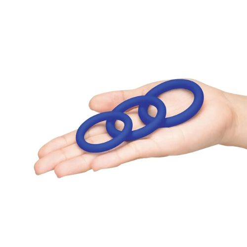 Me You Us Signature The Chubby 3 Ring Set Blue from Nice 'n' Naughty
