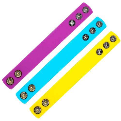 Me You Us Silicone Cock Strap Yellow, Purple, Blue, from Nice 'n' Naughty