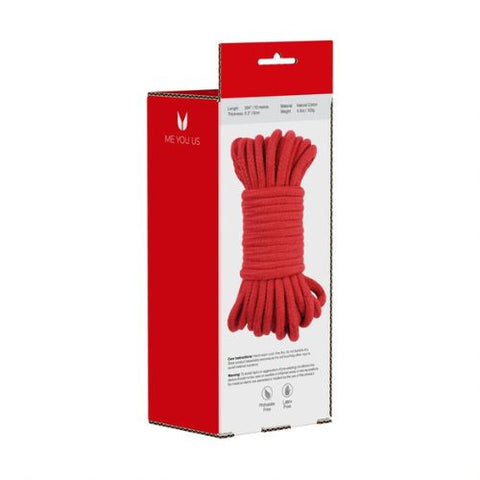 Me You Us Tie Me Up Rope Red 10m from Nice 'n' Naughty