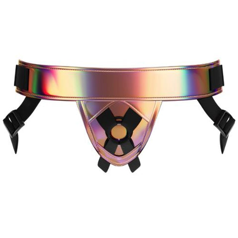 Mina Shimmer Strap-On Harness from Nice 'n' Naughty