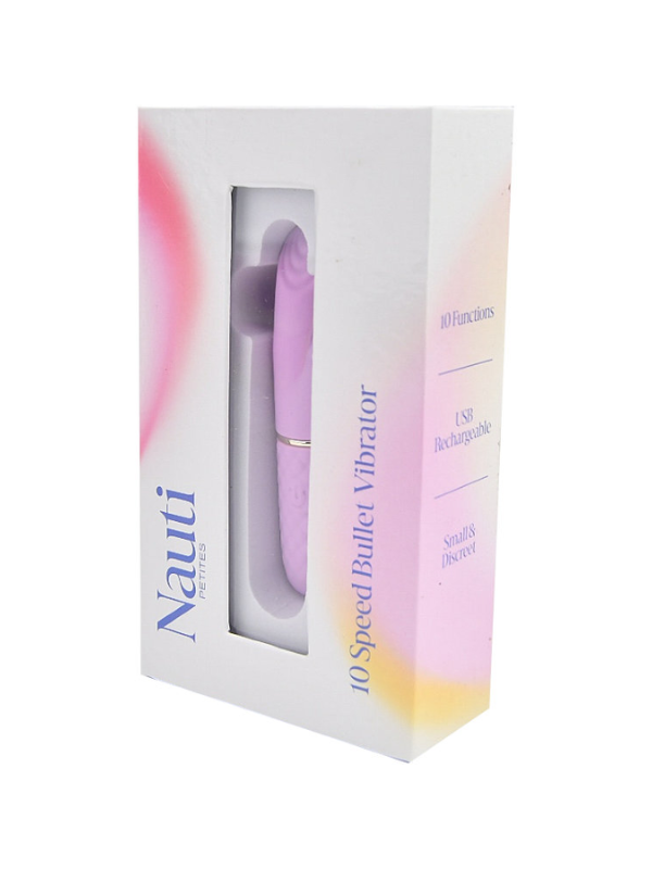 Nauti Petites 10 Speed Bullet Vibrator Purple from Nice 'n' Naughty