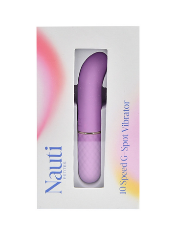 Nauti Petites 10 Speed G-Spot Vibrator Purple from Nice 'n' Naughty