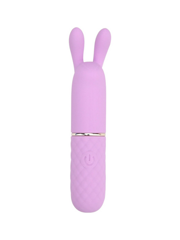 Nauti Petites 10 Speed Rabbit Ears Bullet Vibrator Purple from Nice 'n' Naughty