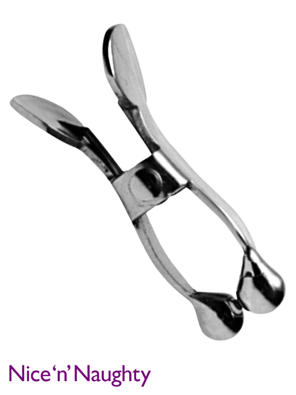 Nice 'n' Naughty Ball Tipped Nipple Clamps Stainless Steel from Nice 'n' Naughty