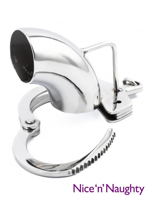 Nice 'n' Naughty Cuff Chastity Device Stainless Steel from Nice 'n' Naughty