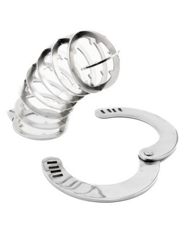 Nice 'n' Naughty The Snakes Teeth Chastity Cage Stainless Steel from Nice 'n' Naughty