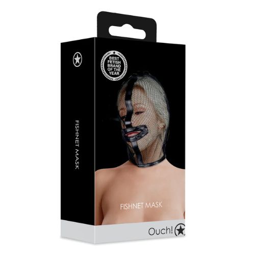 Ouch! Fishnet Mask Black from Nice 'n' Naughty