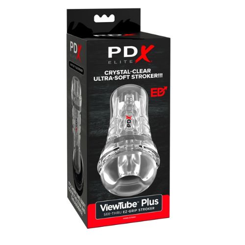 Pipedream Xtreme Elite ViewTube Plus Masturbator Clear from Nice 'n' Naughty