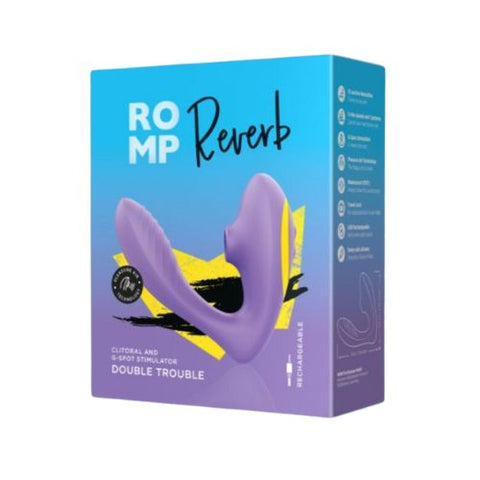 ROMP Reverb Clitoral Sucking Vibrator Lilac from Nice 'n' Naughty