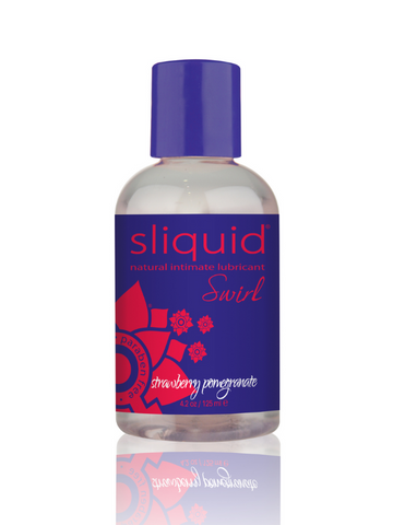 Sliquid Naturals Swirl Strawberry Pomegranate Flavoured Lubricant 125ml from Nice 'n' Naughty