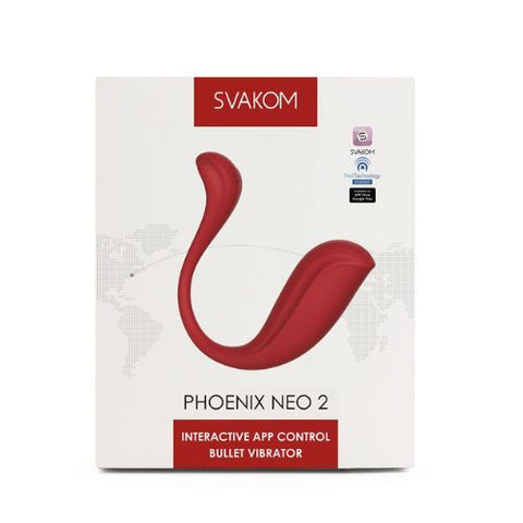 Svakom Phoenix Neo 2 Interactive App Controlled Vibrator from Nice 'n' Naughty