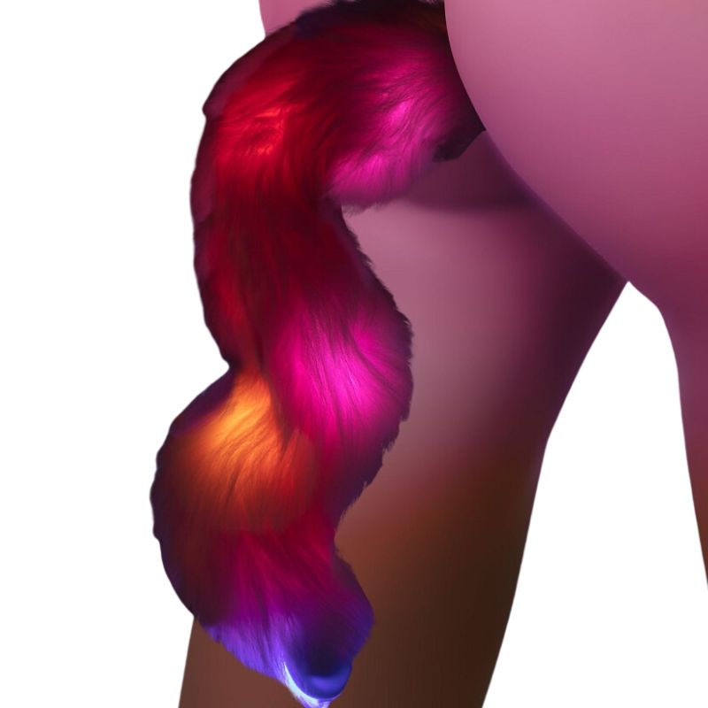 Taboom Unicorn Tail w LED Lights from Nice 'n' Naughty