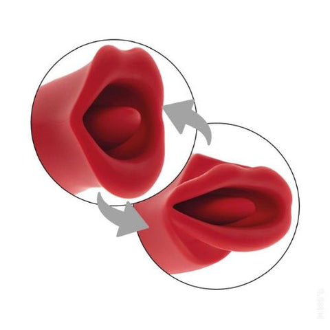 The Kisser Stimulator by Toyjoy Red from Nice 'n' Naughty