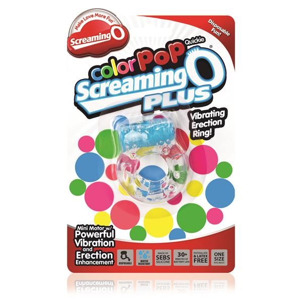 Screaming O Color Pop Quickie Plus-Blue