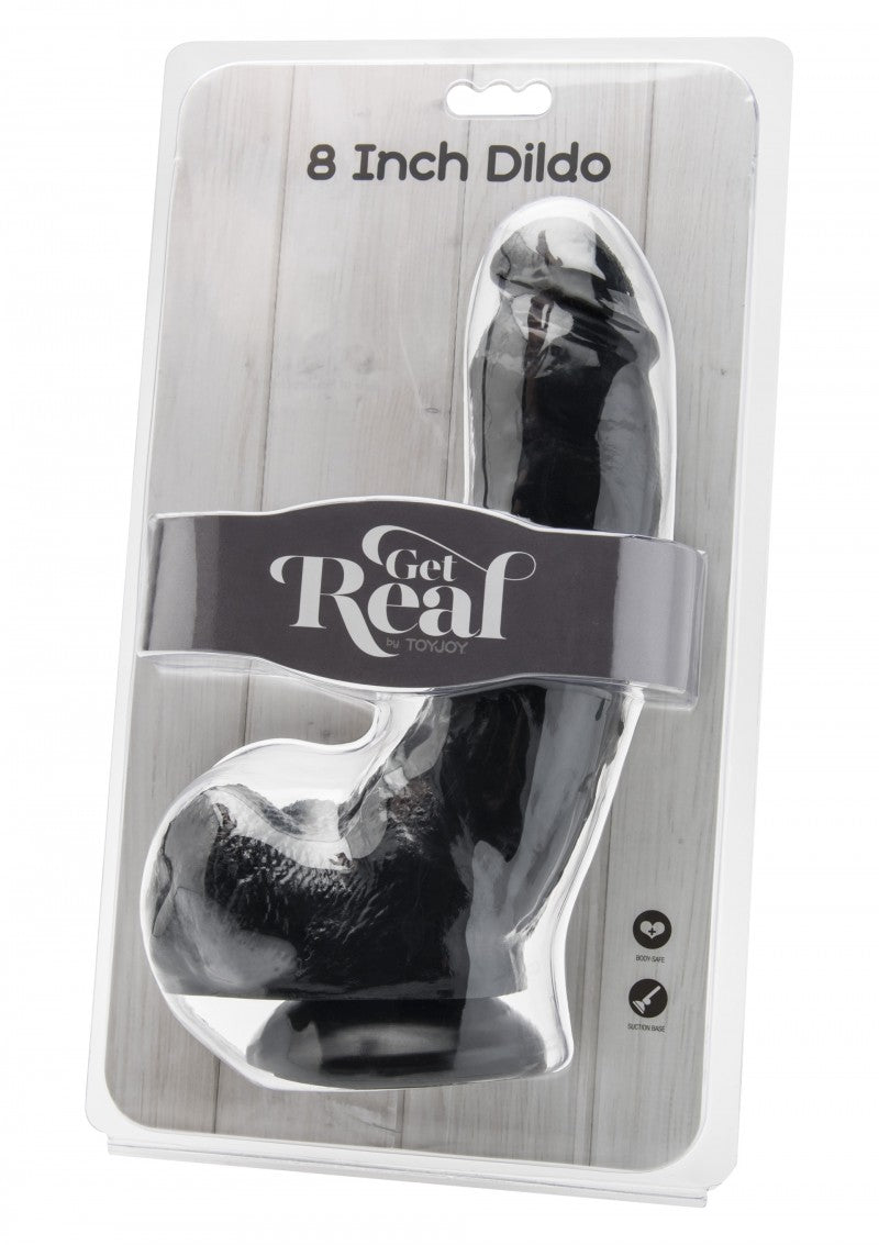 Get Real Dildo 8" with Balls