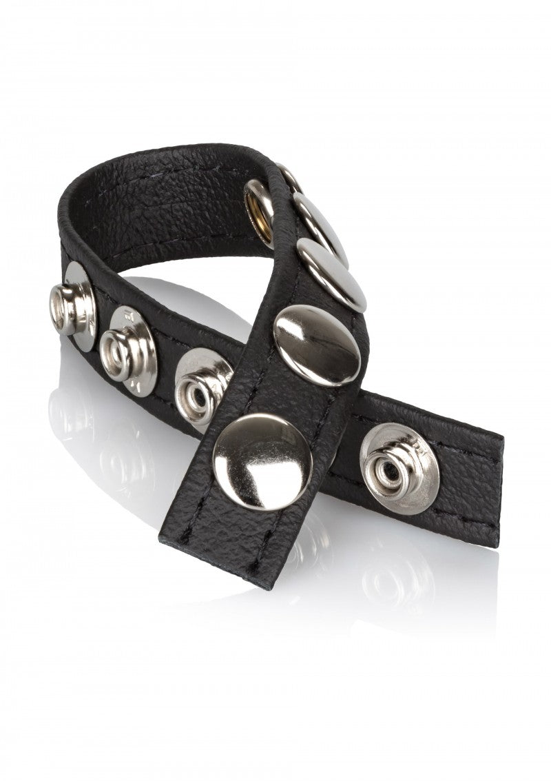 CalExotics Leather Multi-Snap Ring