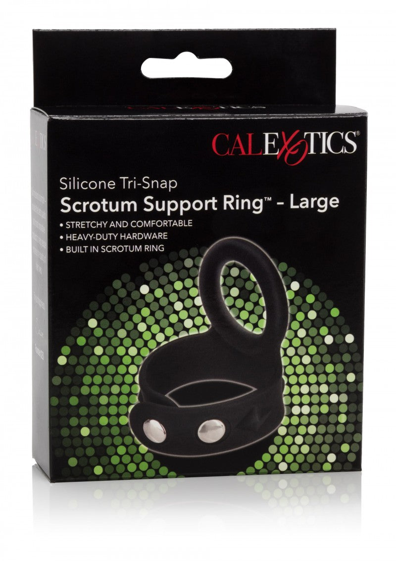 CalExotics 3-Snap Scrotum Ring