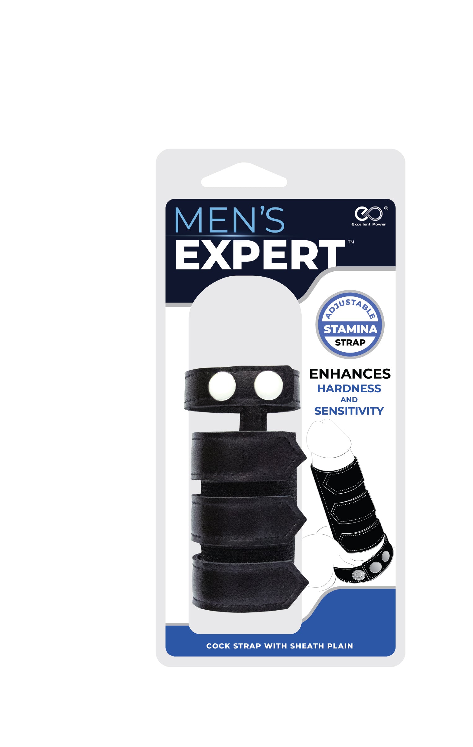 Men's Expert Cock Strap With Sheath