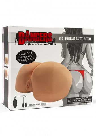 Bangers Big Bubble Butt Bitch Vibrating Masturbator