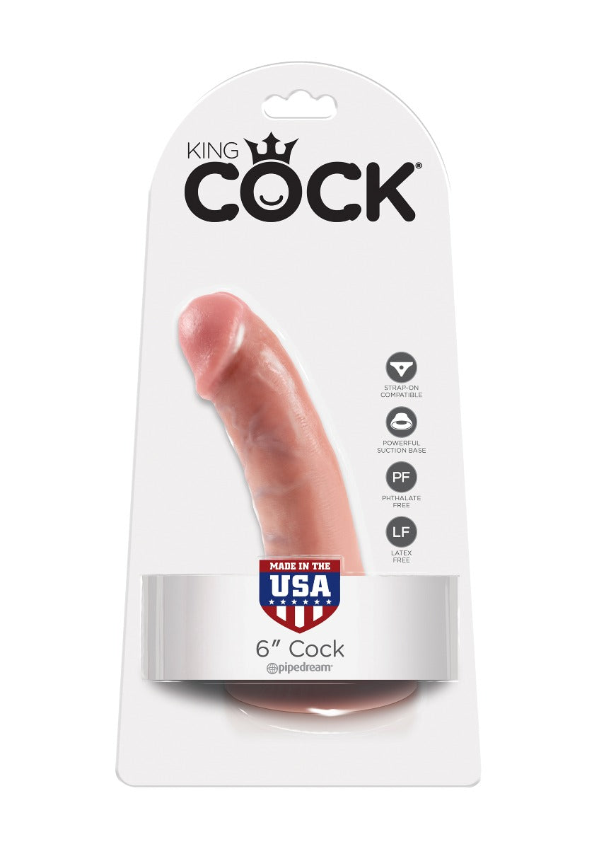 King Cock 6" Dildo