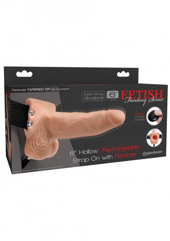 Fetish Fantasy Hollow Strap On With Remote Control