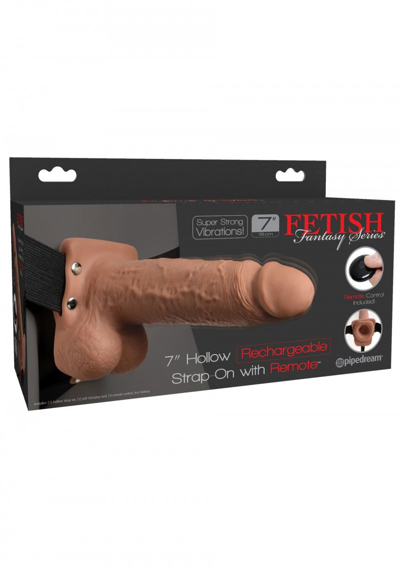 Fetish Fantasy Hollow Strap On With Remote Control