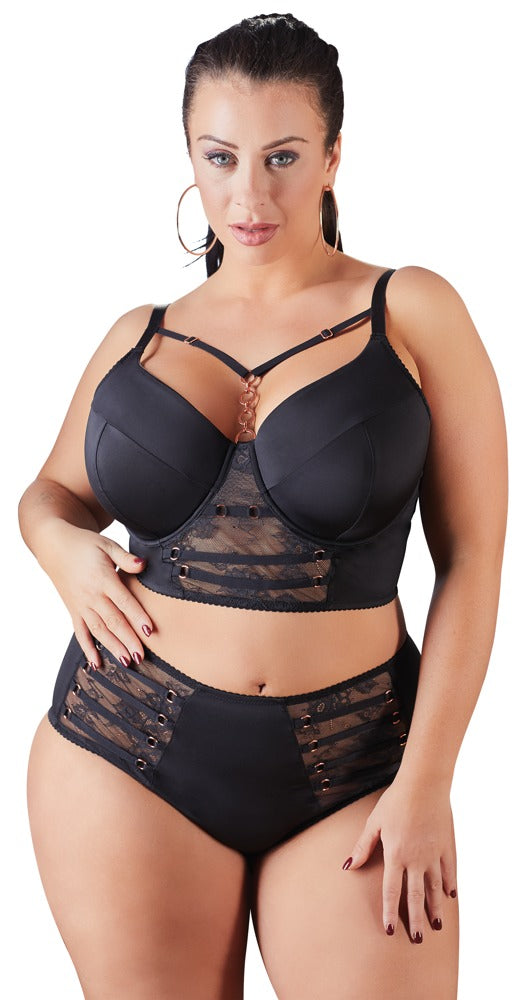 Cottelli Collection Designer Strappy and Lace Bra