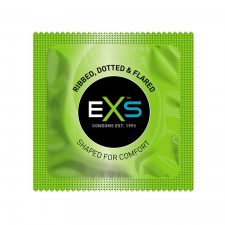 EXS Ribbed & Dotted Condoms 144 Box