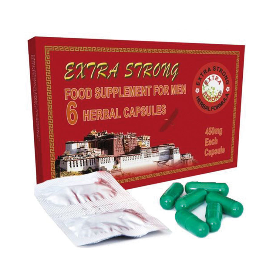 Extra Strong Herbal Capsules | Erection Pills | Nice 'n' Naughty