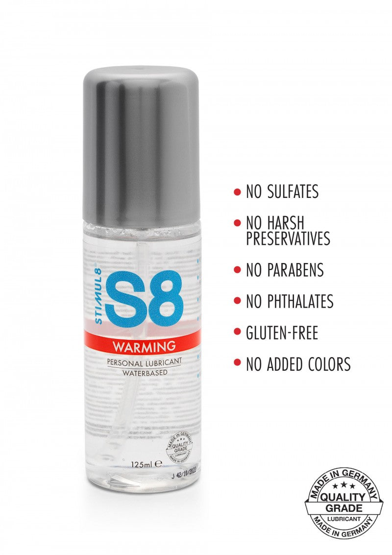 STIMUL8 S8 Water Based Warming Lubricant