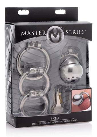 Master Series Exile Deluxe Locking Confinement Cage