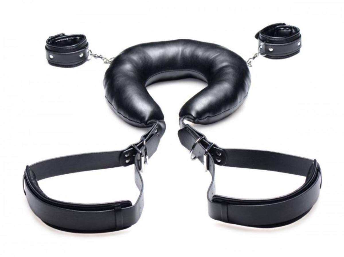Strict Adjustable Position Strap Set With Cuffs