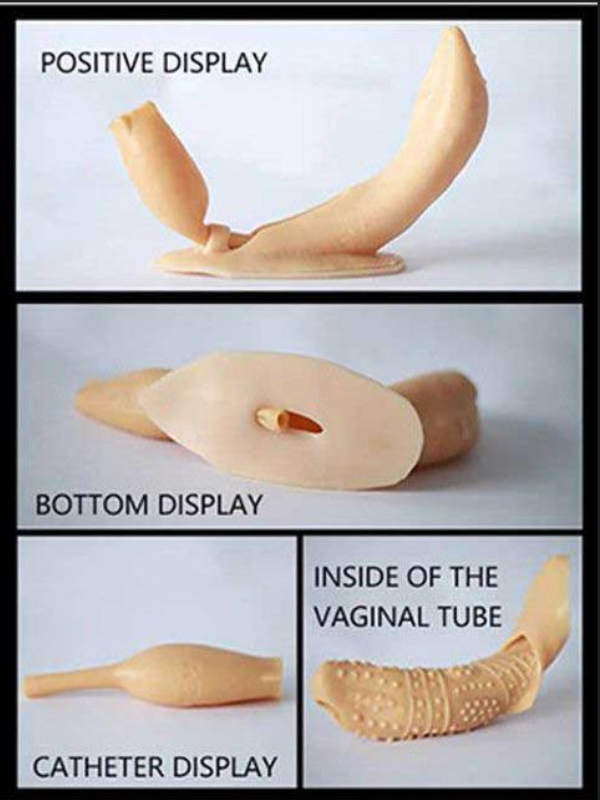 Be A Lady Silicone Vagina Panty Light Skin Tone from Nice 'n' Naughty