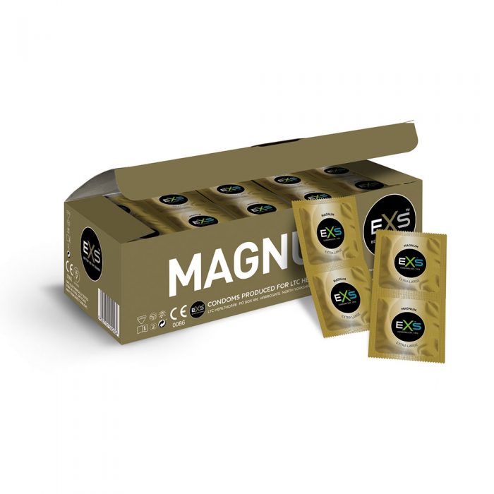 EXS Magnum Condoms 144 Box