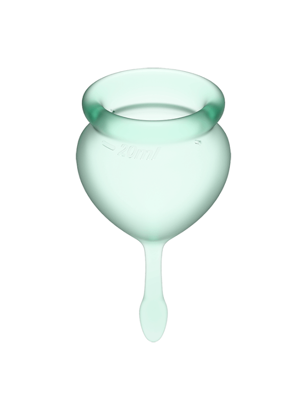 Feel Good, Menstrual Cup Set by Satisfyer Turquoise from Nice 'n' Naughty