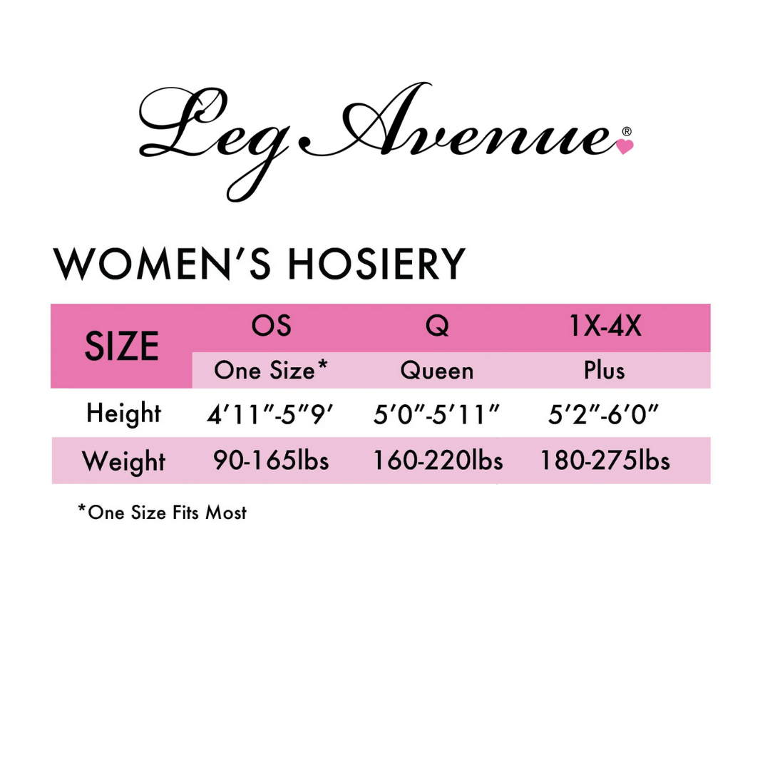 Leg Avenue Size Guide