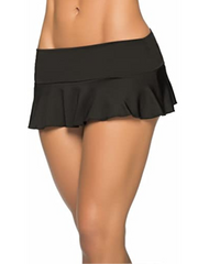 Mapalé Black Rufle Skirt