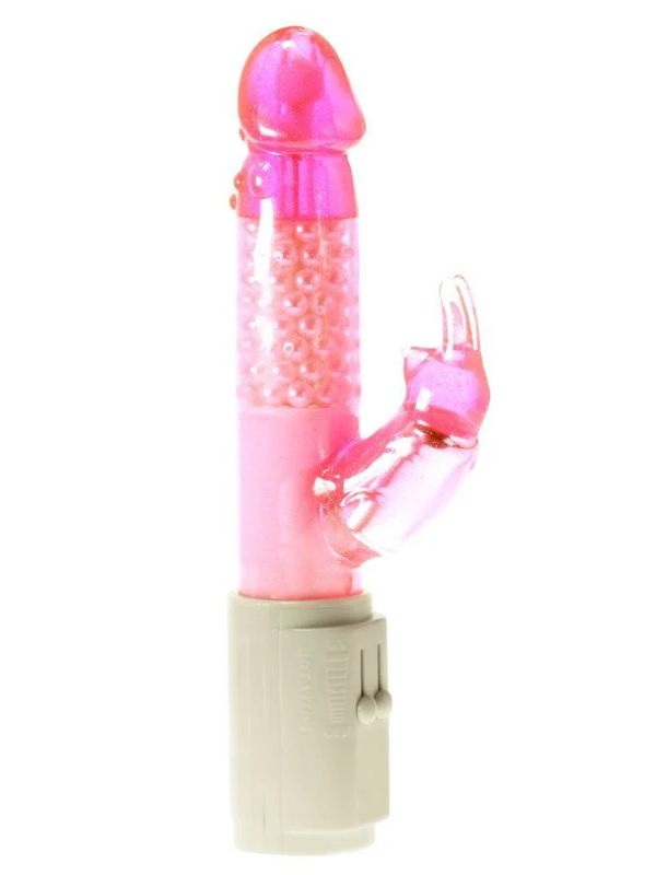 Me You Us Powerslide Rabbit Vibrator Pink from Nice 'n' Naughty 