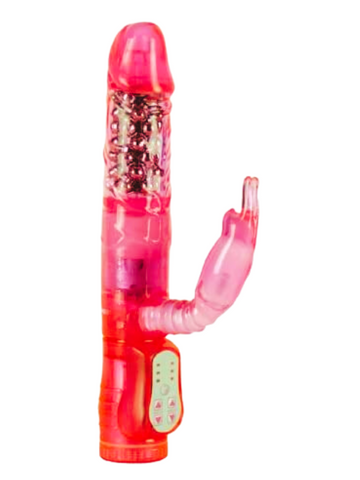 Minx Adjustaclit Rabbit Vibrator Pink from Nice 'n' Naughty