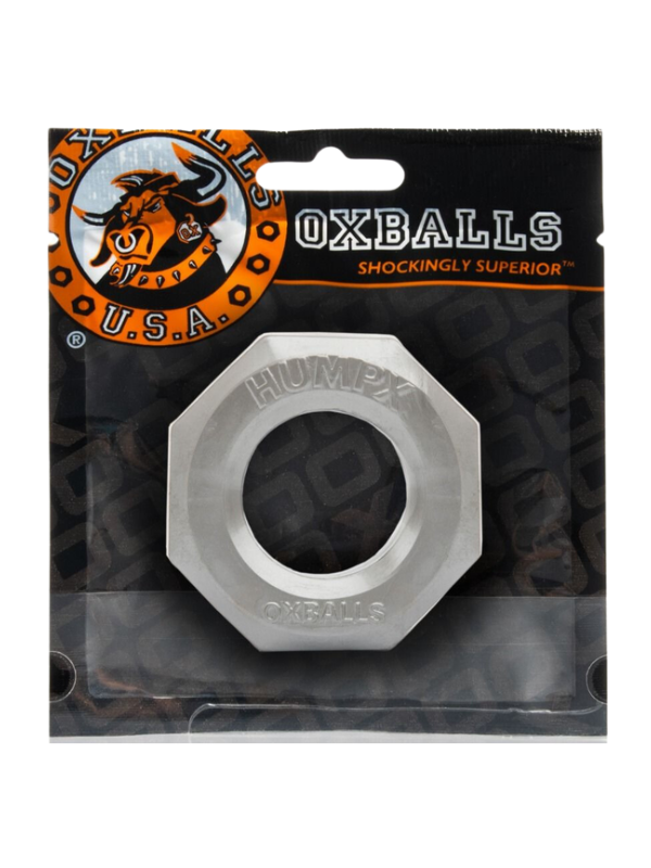 Oxballs Humpx Cock Ring Silver from Nice 'n' Naughty