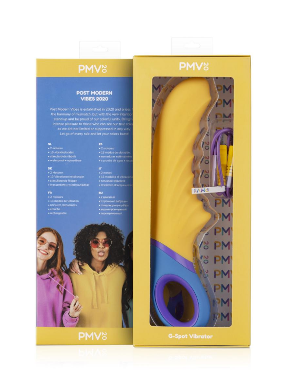 PMV20 Tone G-Spot Vibrator Yellow from Nice 'n' Naughty