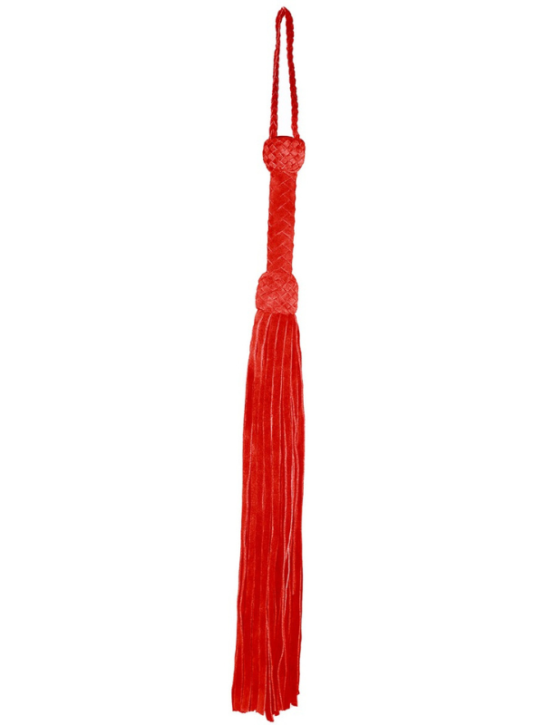 RED Leather - Suede Flogger