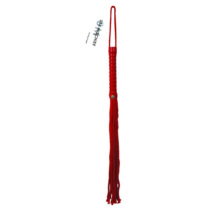 S&M Red Rope Flogger