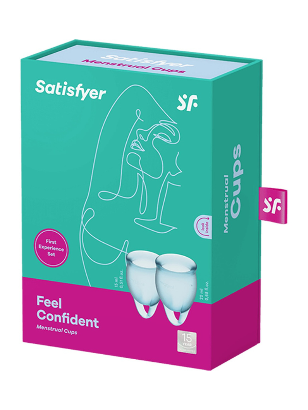 Feel Confident, Menstrual Cup Set by Satisfyer