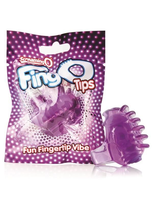 Screaming O Fingo Tip- Purple