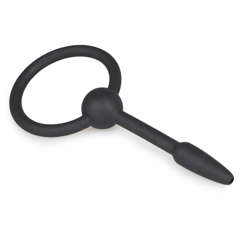 Sinner Gear Small Silicone Penis Plug With Pull Ring