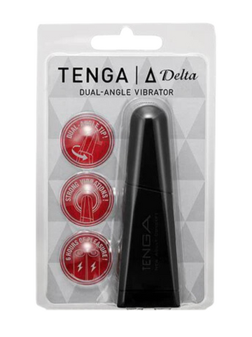 Tenga Delta Dual Angle Vibrator Black from Nice 'n' Naughty